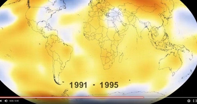 135 lat globalnego ocieplenia w 30 sekund.