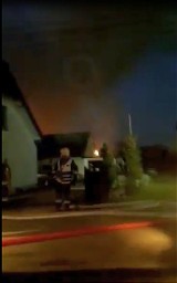 Sześć zastępów straży gasiło pożar w Lędzinach [zdjęcia] 