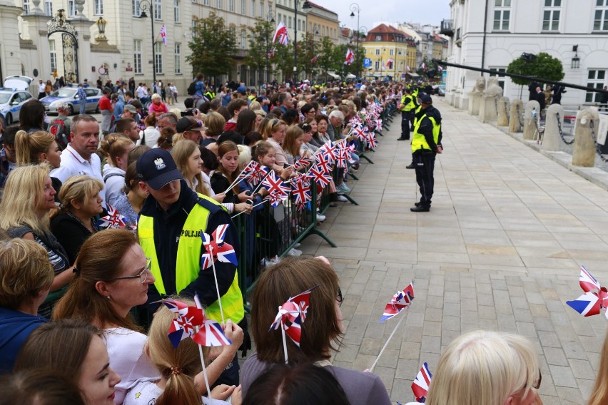 Książę William i Kate Middleton w Warszawie [ZDJĘCIA] Spotkanie z parą prezydencką i warszawiakami