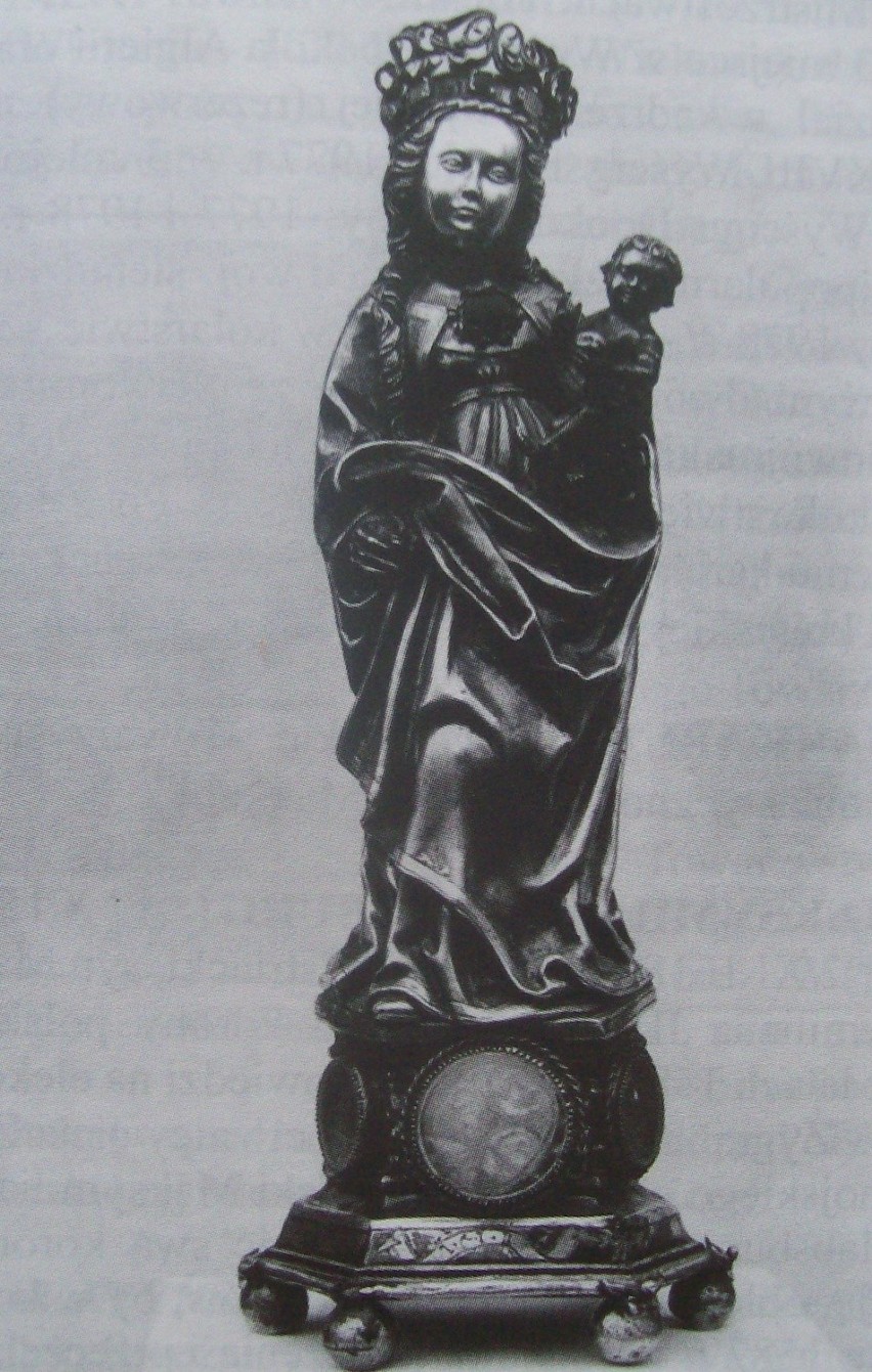 Srebrna figura Madonny Wieluńskiej z 1510 roku zaginiona...