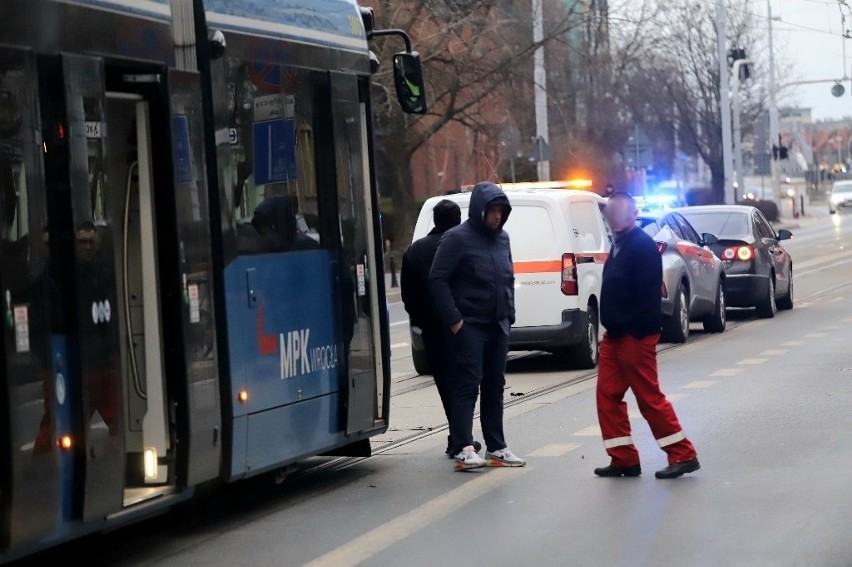 W wyniku zderzenia ulicą Jedności Narodowej nie kursowały...