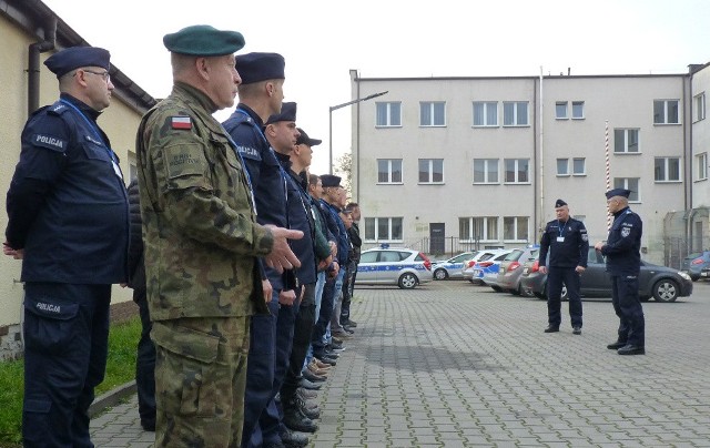 W niedzielnych ćwiczeniach uczestniczyła również Komenda Powiatowa Policji w Kozienicach.