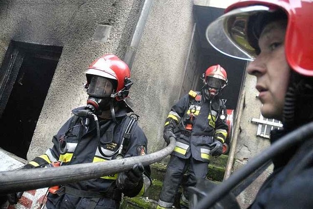 Strażacy nie uratowali 41- letniego meżczyzny