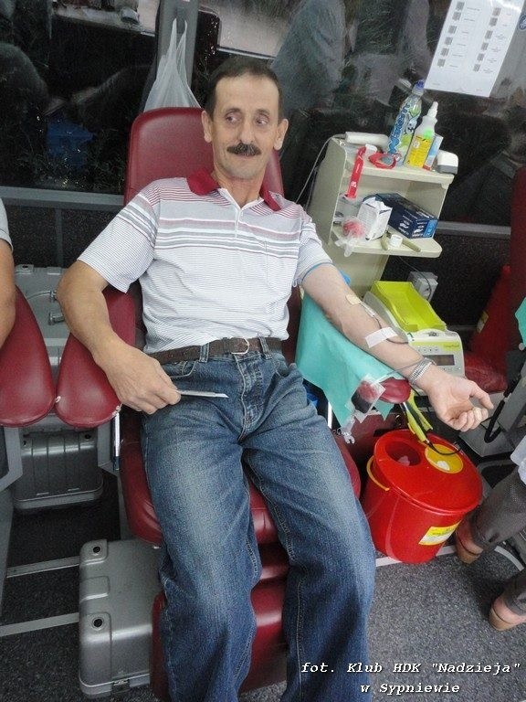 15,75 litra krwi - to efekt kolejnej akcji HDK Nadzieja w Sypniewie