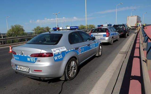 Wypadek na na Trasie Zamkowej w Szczecinie