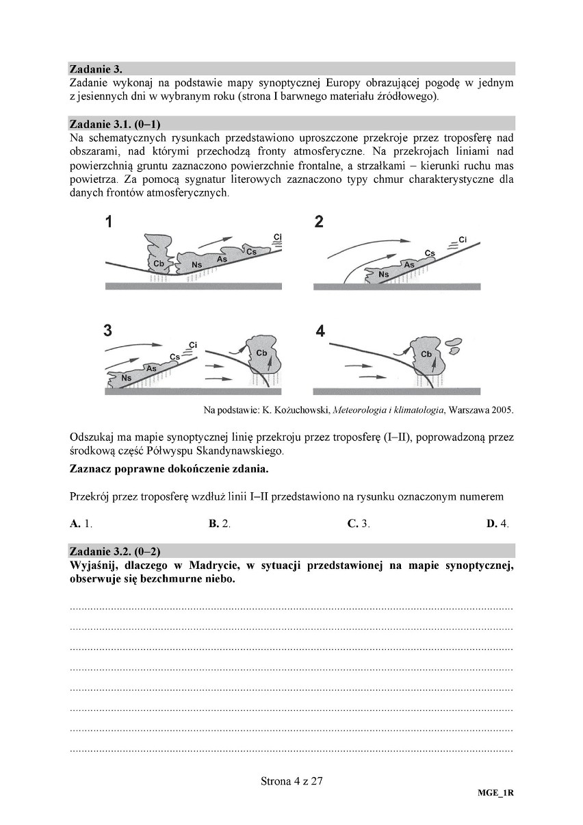 Matura 2020 – geografia: Arkusze i odpowiedzi...