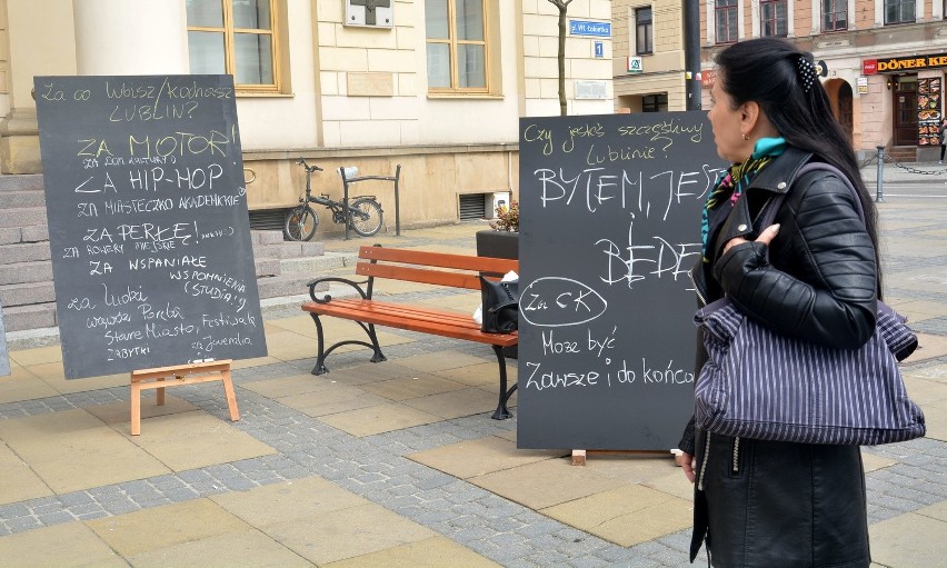 Za co kochamy Lublin? Pod ratuszem sprawdzili to uczniowie (ZDJĘCIA) 