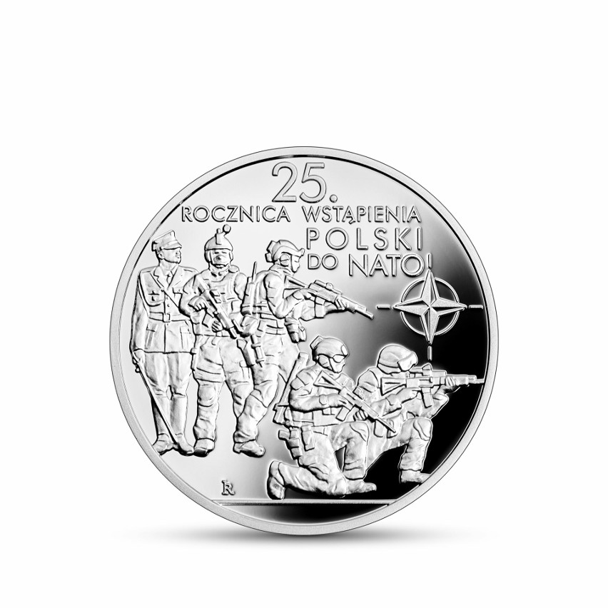 Oto nowa moneta „25. rocznica wstąpienia Polski do NATO”.