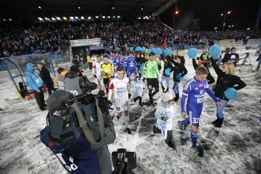 Mecz Ruch - Górnik. 100. Wielkie Derby Śląska