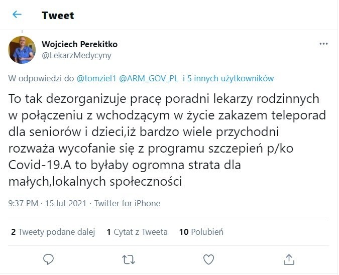 "Jedziemy na rezerwie!". Medycy bez ogródek na Twitterze o szczepieniach 