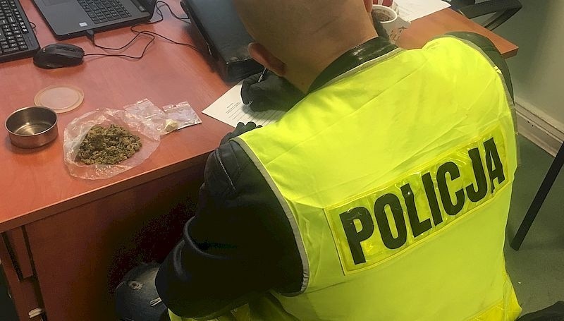 Mieszkaniec Słupska zatrzymany za posiadanie znacznych ilości narkotyków