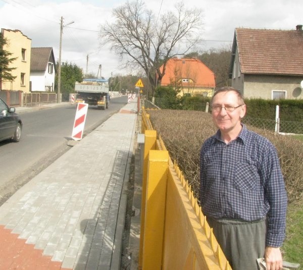 Oby zbudowali tę obwodnicę jak najszybciej, bo ruch jest nie do wytrzymania - mówi Stefan Rusin.