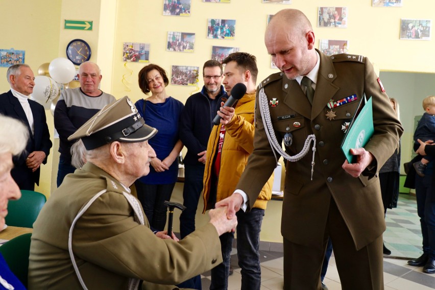 Por. Kazimierz Miłaszewicz świętował setne urodziny