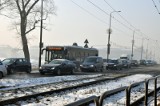 Kolejne opady śniegu w Krakowie i kolejne problemy z kursami MPK. Sytuacja jest trudna  