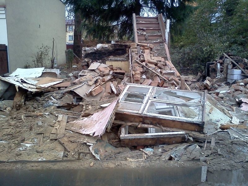Bojary: Przy ulicy Słonimskiej został wyburzony dom. Ma powstać park kulturowy (zdjęcia)