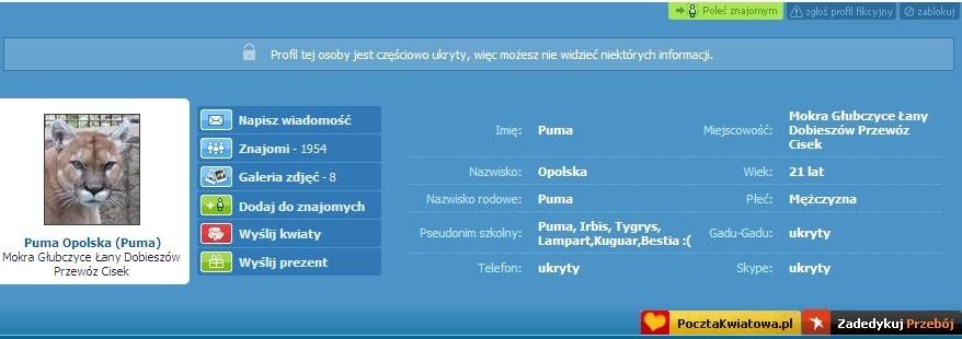 Puma Opolska ma konto na Naszej klasie! | Gazeta Współczesna
