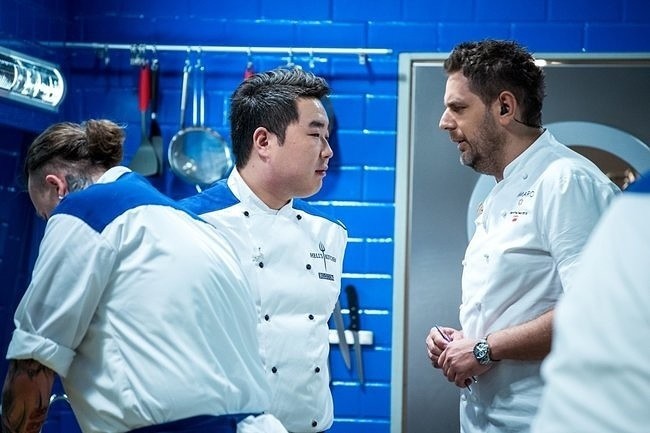 Bilguun Ariunbaatar w "Hell's Kitchen" (fot. Polsat)