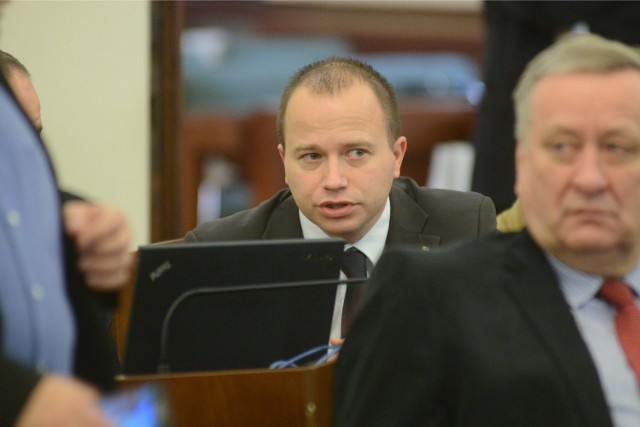 09.12.2014 poznan pm sesja rady miasta nowi radni jakub jedrzejewski . glos wielkopolski. fot. pawel miecznik/polskapresse