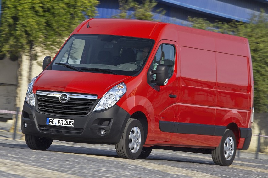 Opel Movano z najniższym TCO