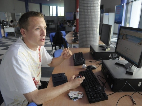 Lesław Kilarz z z Politechniki Opolskej czeka na przyszłych studentów.