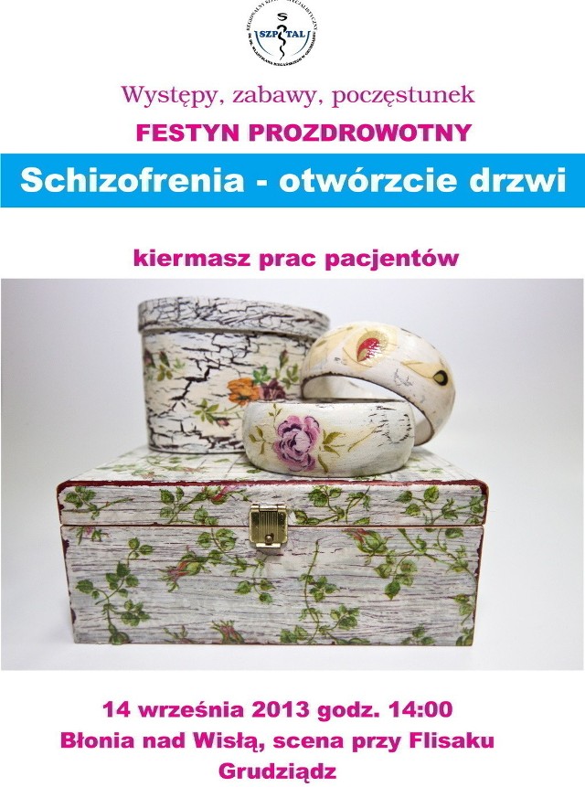 Tym razem pod hasłem "Schizofrenia - otwórzcie drzwi!" przebiegnie festyn na błoniach nadwiślańskich.