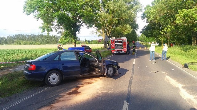 Do śmiertelnego wypadku doszło w środę, niedaleko Golubia-Dobrzynia. Zginął 19-letni kierowca BMW, który wyprzedał kolumnę pojazdów.