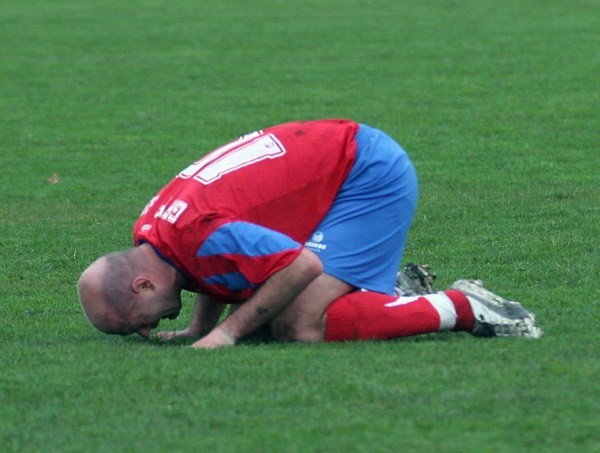 W środowym meczu IV ligi Pomorze, Gryf 95 Slupsk przegral z...