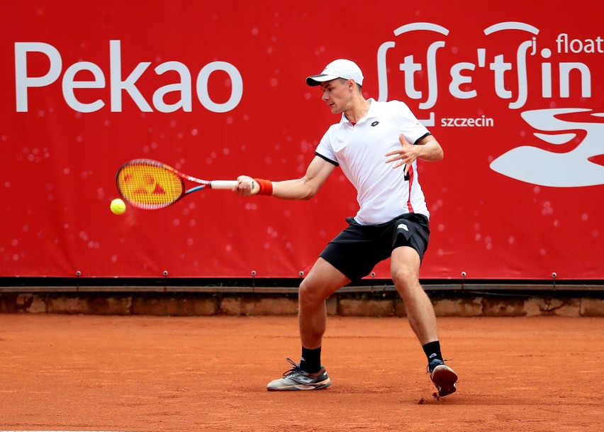 Majchrzak w ćwierćfinale Pekao Szczecin Open. Nie ma już rozstawionych. ZDJĘCIA