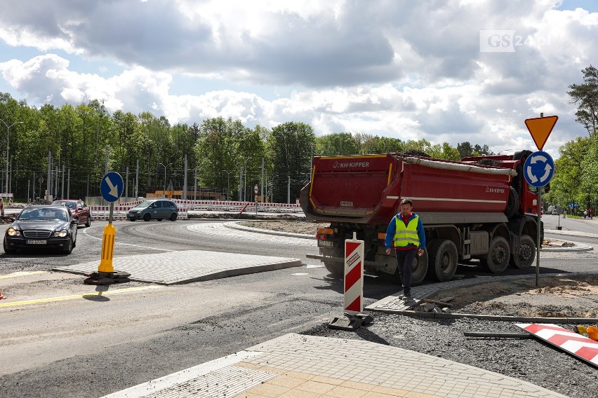 Węzeł Głębokie w Szczecinie 25.05.2021