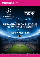 Liga Mistrzów UEFA na wielkim ekranie tylko w Multikinie!