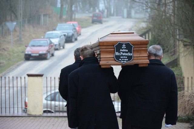 Pogrzeb Julitty hrabiny Potockiej w Parzymiechach