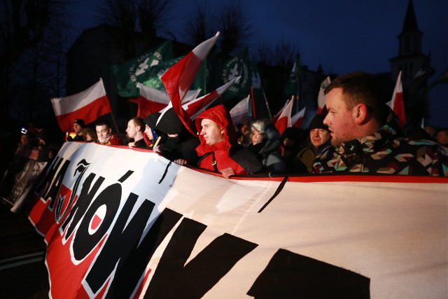 II Hajnowski Marsz Pamięci Żołnierzy Wyklętych. Wojna na krzyki. I już po marszu (zdjęcia, wideo)