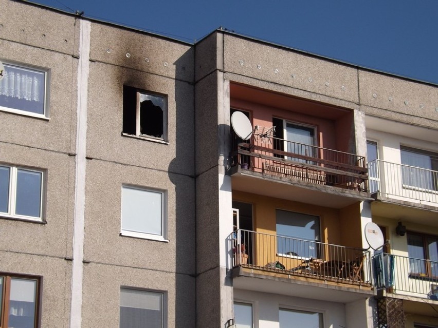 Pożar w Wolsztynie: Trzy osoby - w tym dziecko - trafiły do...