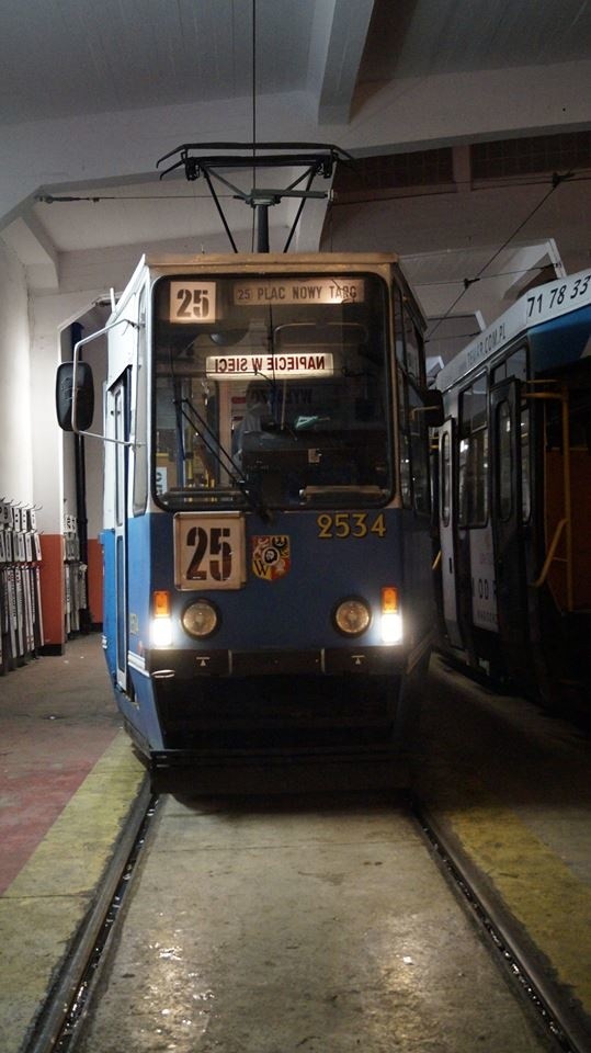 WOŚP-owy tramwaj. Linia 25
