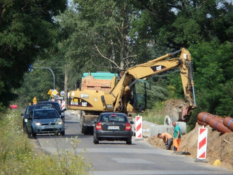 Druga ścieżka dla pieszych i rowerzystów w gminie Rzgów 