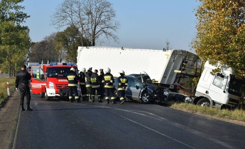 Śmiertelny wypadek na drodze krajowej nr 10 pod Piłą. W...