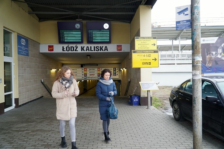Łódź Kaliska w przebudowie. Za rok mamy już korzystać z nowego budynku dworca. ZDJĘCIA