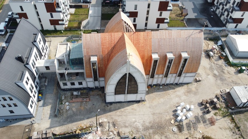 Przy alei Witosa w Opolu powstaje nowy kościół. W najbliższą...