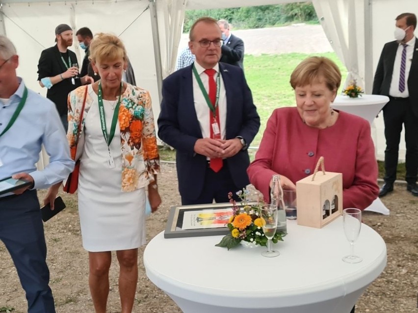 Angela Merkel w Templinie