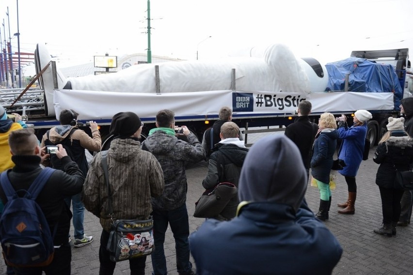 Big Stig w Poznaniu: Ogromny posąg pojawił się na MTP