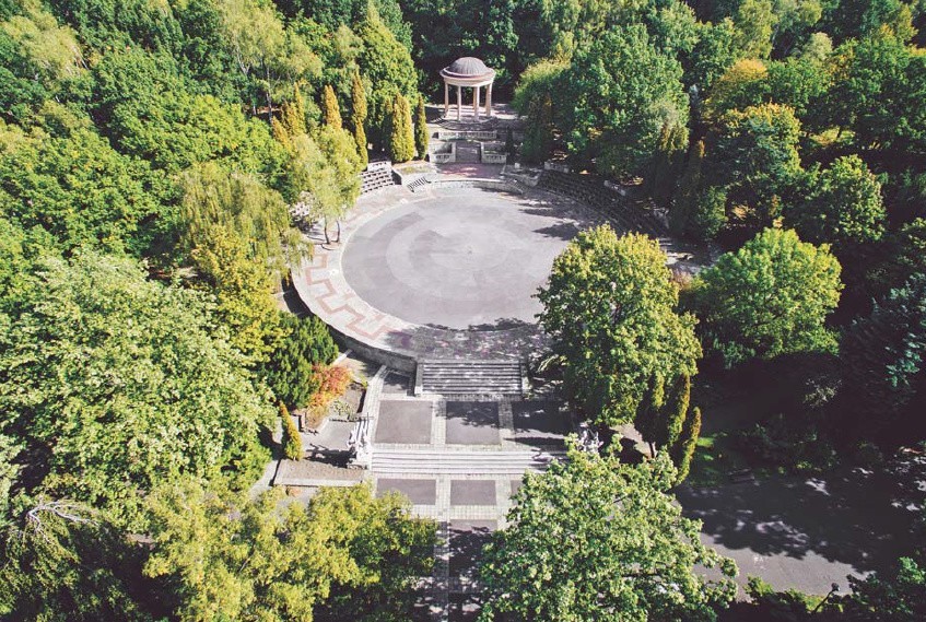 Duży Krąg Taneczny w Parku Śląskim