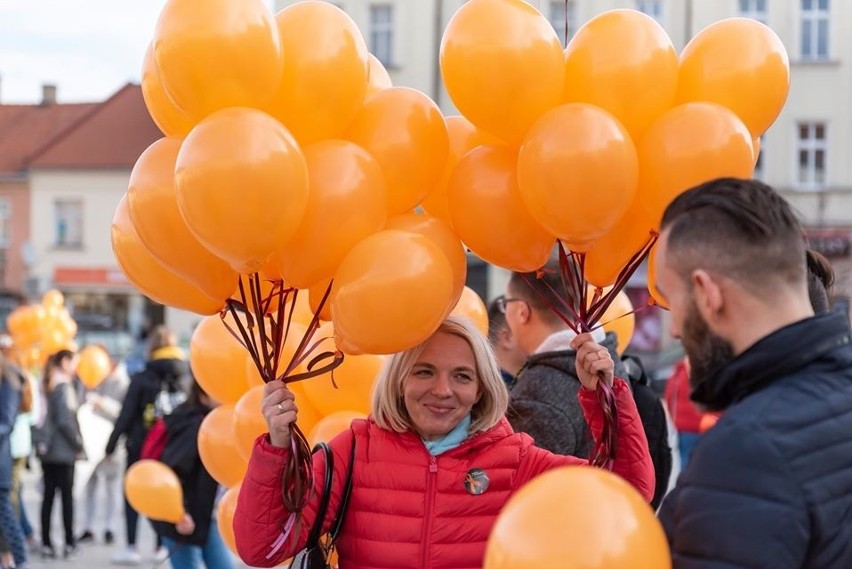 Happening w Wieliczce. Balony do nieba [GALERIA]