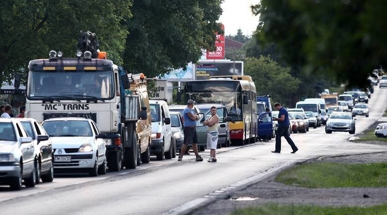 Na zdjęciach demonstracja mieszkańców Nowosolnej z 2014 r.