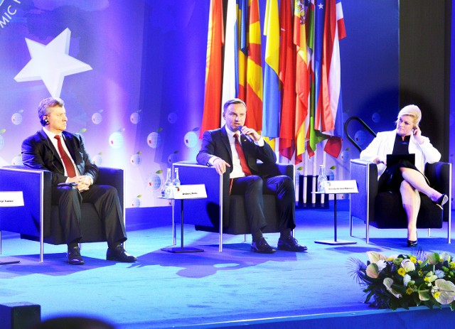 Na Forum Ekonomicznym nie zabrakło prezydenta Andrzeja Dudy
