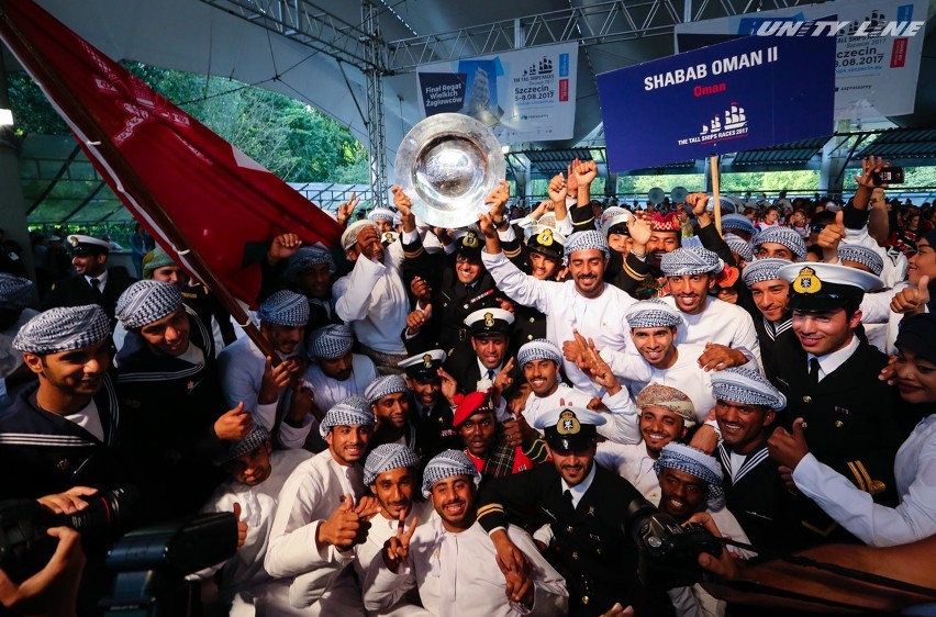 Znamy wyniki The Tall Ships Races 2017! Nagroda Przyjaźni dla załogi Shabab Oman II