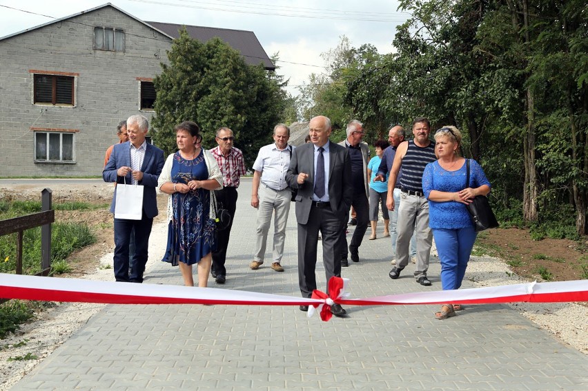 Ulica Floriańska w Brudzowie w gminie Morawica już oddana do użytku