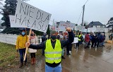 Droga krajowa 94 w Siechnicach zablokowana! Protestują przeciw szybkiej kolei [ZDJĘCIA]