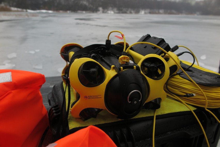 Szkolenie praktyczne z obsługi drona wodnego prowadzono na...