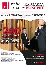 Georgij Agratina i Robert Grudzień -  koncert w Sandomierzu,  w 200 rocznicę urodzin Stanisława Moniuszki 