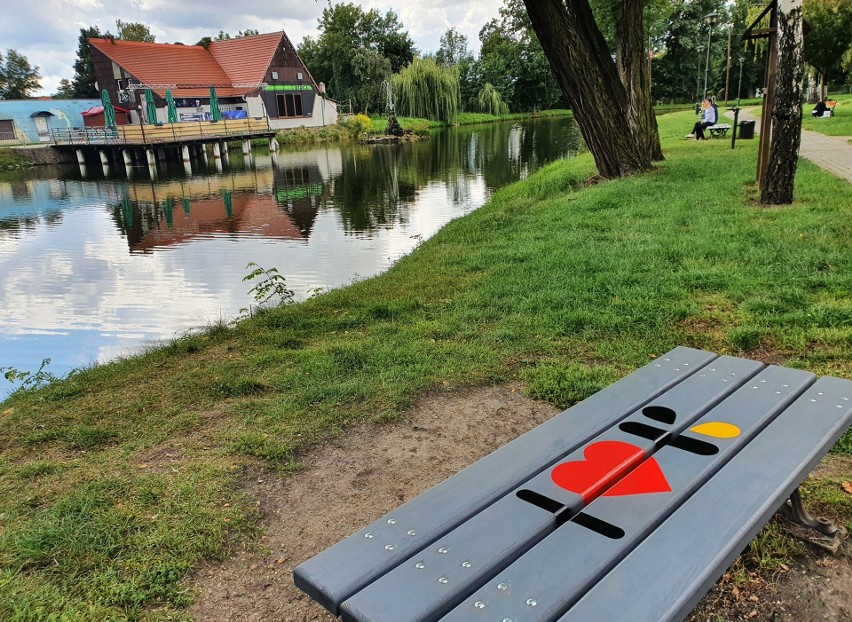 Ławeczki Dobrych Spotkań w Kluczborku